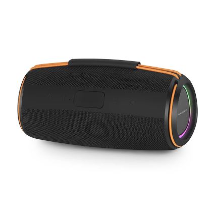 LED-uppladdningsbar högtalare 60W/2000 mAh IPX4 svart