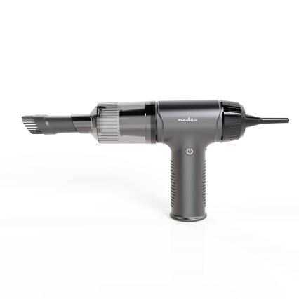 Uppladdbar handdammsugare 2-i-1 90W/6000 mAh grå/svart