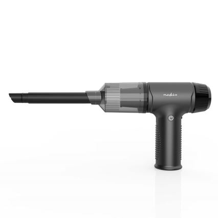 Uppladdbar handdammsugare 2-i-1 90W/6000 mAh grå/svart