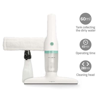 Uppladdningsbar dammsugare för fönster 12W/2200 mAh IPX4