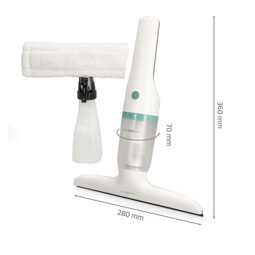 Uppladdningsbar dammsugare för fönster 12W/2200 mAh IPX4