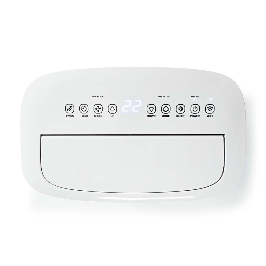 Smart mobil luftkonditionering 3i1 med kompletta tillbehör 1800W/230V 16000 BTU Wi-Fi + fjärrkontroll