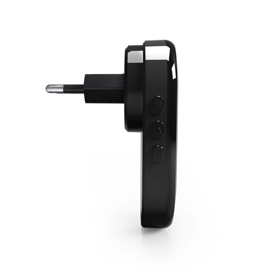 Gong till SmartLife Wi‑Fi-dörrklocka, svart