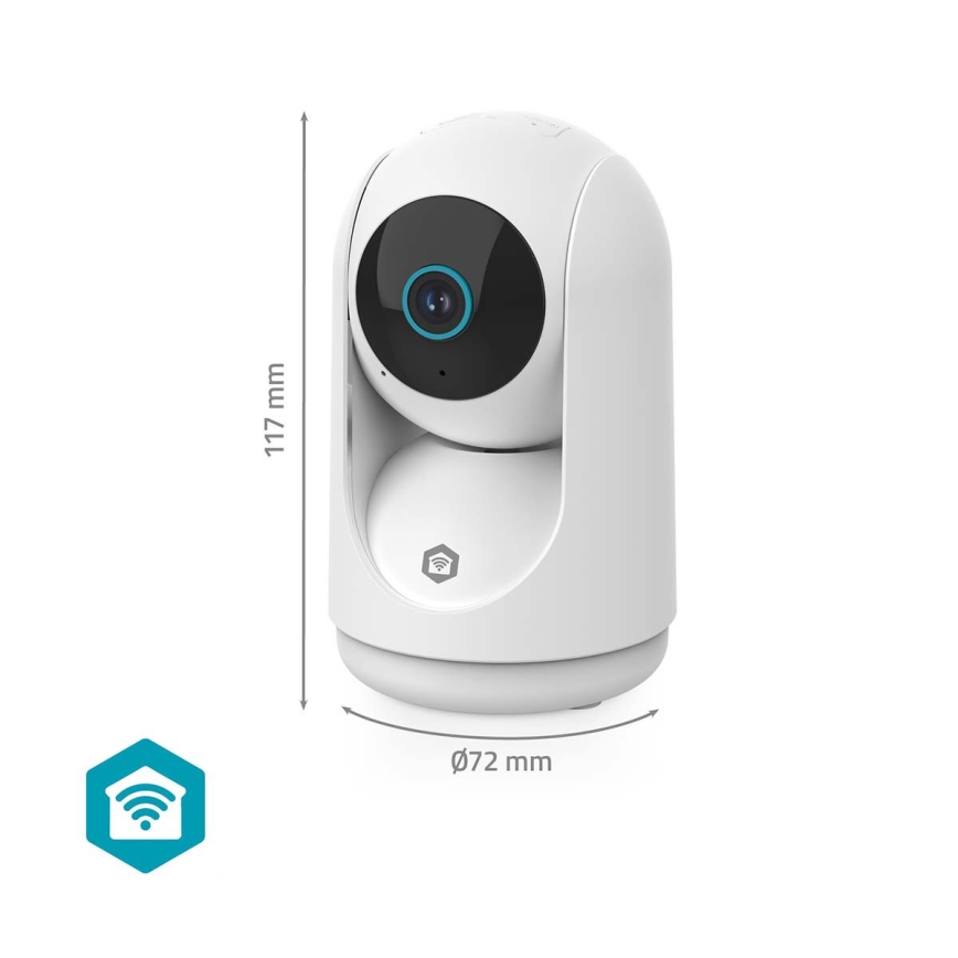 Smartlife smart övervakningskamera 5V 3MP Full HD 1296p Wi-Fi Tuya
