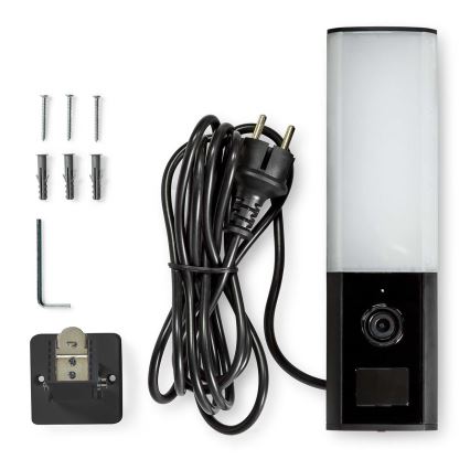 Smart utomhuskamera Smartlife Full HD 1080p med LED-belysning Wi-Fi Tuya IP65