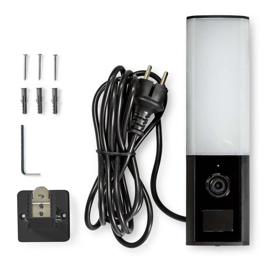 Smart utomhuskamera Smartlife Full HD 1080p med LED-belysning Wi-Fi Tuya IP65