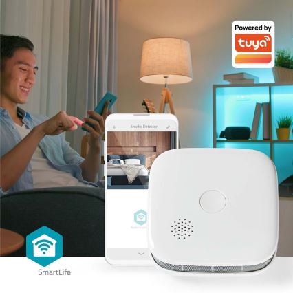 KIT 3x Rökdetektor SmartLife 3V/1xCR123A Wi-Fi Tuya