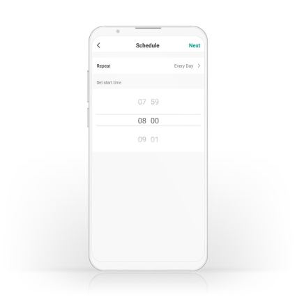 Elektrisk direktvärmare/konvektor 2000 W/230 V, Wi‑Fi, IP24, med termostat