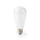 Nedis WIFILF11WTST64 − Dimbar smart LED-lampa ST64 E27/5W/230V