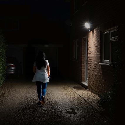 Dimbar LED-strålkastare med rörelsesensor SmartLife LED/20W/230V 3000-6500K IP44 Wi-Fi