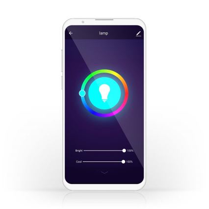 LED RGB ljusreglerad glödlampa  Smartlife E14/4,9W/230V Wi-Fi 2700-6500K