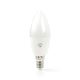 Nedis WIFILW10WTE14 − Dimbar smart LED-glödlampa E14/4,5W/230V