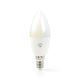 Nedis WIFILW10WTE14 − Dimbar smart LED-glödlampa E14/4,5W/230V