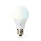 Nedis WIFILW10WTE27 − Dimbar smart LED-glödlampa A60 E27/9W/230V
