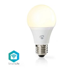 Nedis WIFILW12WTE27 - Dimbar smart LED-lampa A60 E27/9W/230V
