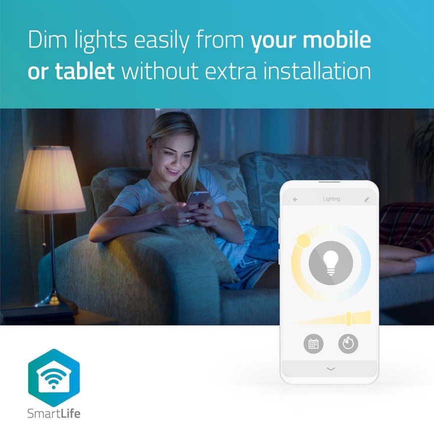 LED ljusreglerad glödlampa  SmartLife E14/4,5W/230V Wi-Fi 2700-6500K