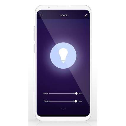 LED ljusreglerad glödlampa  SmartLife E14/4,5W/230V Wi-Fi 2700-6500K