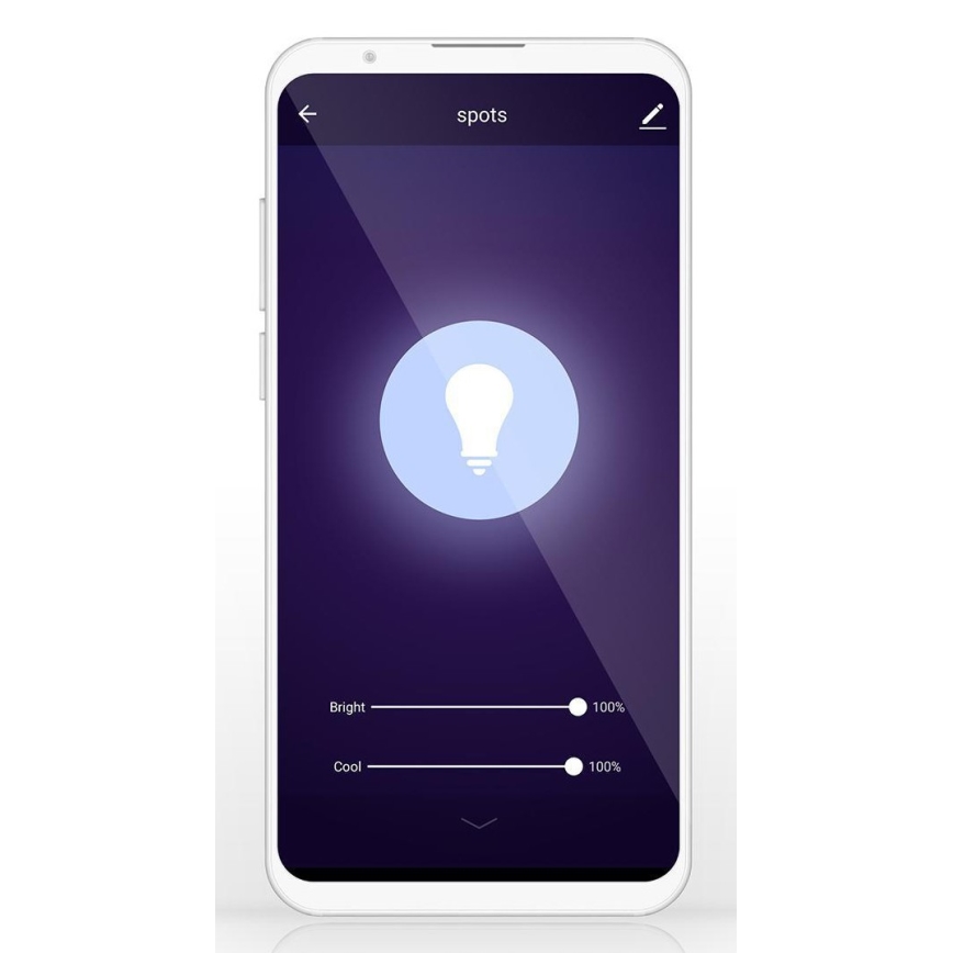 LED ljusreglerad glödlampa  SmartLife E14/4,5W/230V Wi-Fi 2700-6500K