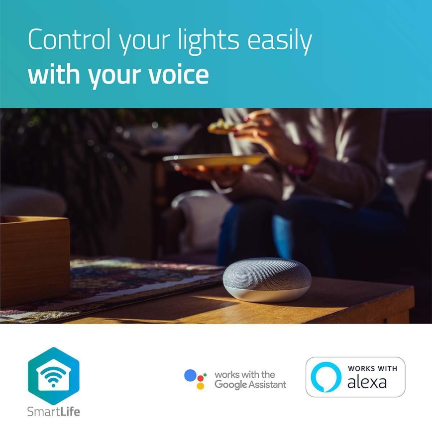 LED ljusreglerad glödlampa  SmartLife E14/4,5W/230V Wi-Fi 2700-6500K