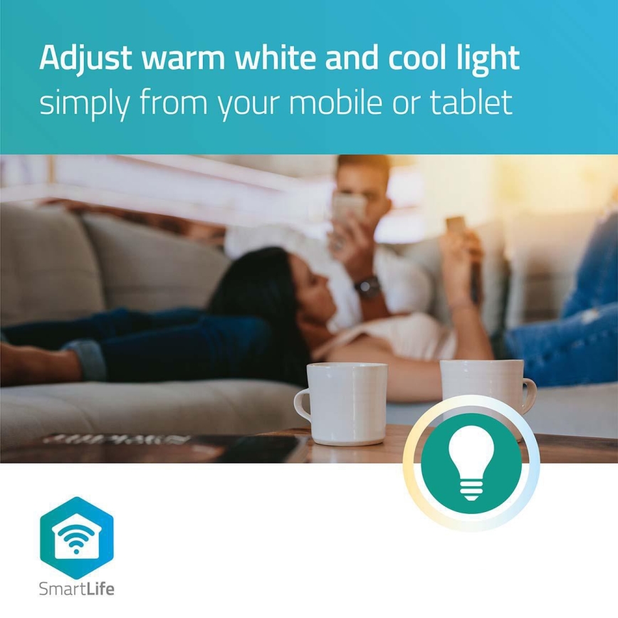 LED ljusreglerad glödlampa  SmartLife E14/4,5W/230V Wi-Fi 2700-6500K