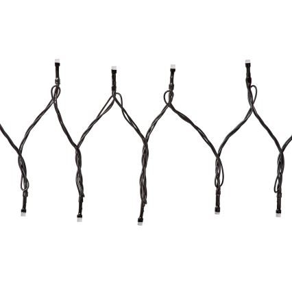 Nedis WIFILX01C42-LED RGB Utomhusslinga 42xLED/8 funktioner 8m IP65 Wi-Fi Tuya