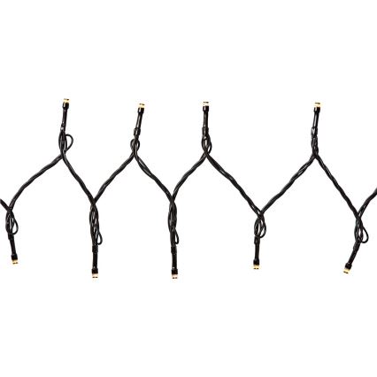 Nedis WIFILX01W50 - LED Julslinga 50xLED/8 funktioner 10m IP65 Wi-Fi Tuya varm