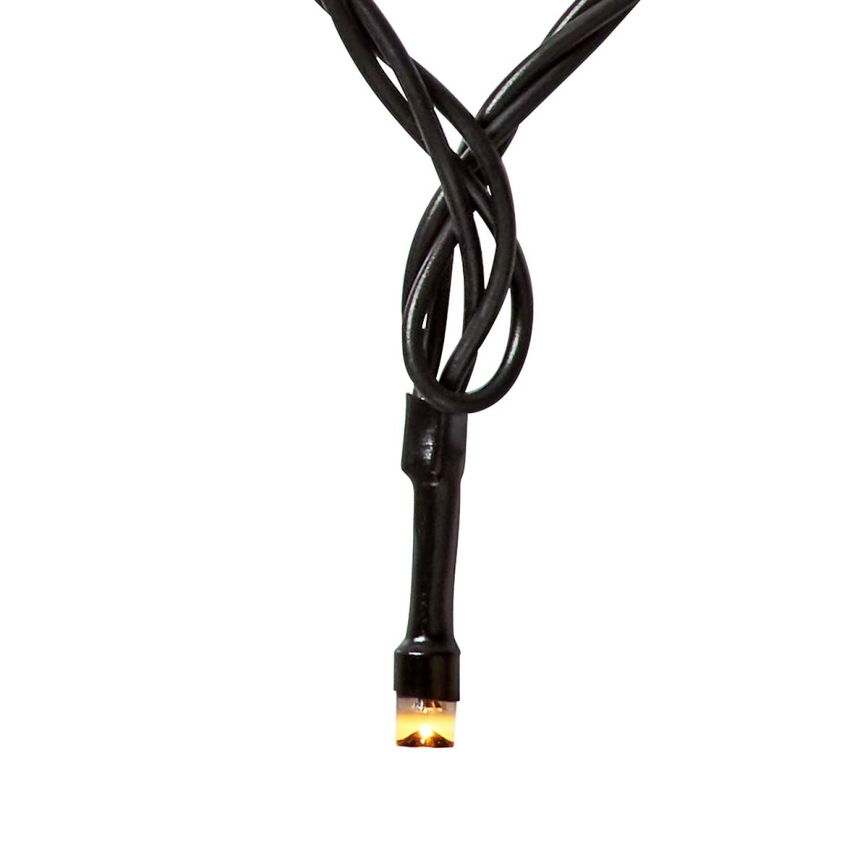 Nedis WIFILX01W50 - LED Julslinga 50xLED/8 funktioner 10m IP65 Wi-Fi Tuya varm