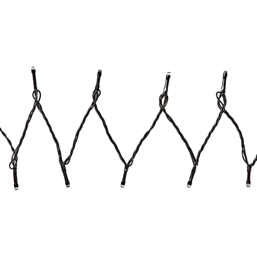 LED Utomhus julbelysning 400xLED/8 funktioner 25m IP65 Wi-Fi Tuya varm till kallvit