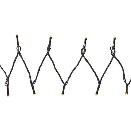 LED ljusslinga för jul – 50 LED / 8 funktioner, 5 m, IP65, Wi‑Fi, Tuya