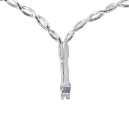 LED julgardin 240xLED/8 funktioner 8m IP65 Wi-Fi Tuya kallvit