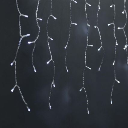 LED Julgardin 240xLED/11 funktioner 8m IP65 Wi-Fi Tuya varm till kallvit