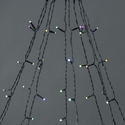 LED Utomhus julgardin 200xLED/8 funktioner 10x2m IP65 Wi-Fi Tuya varm till kallvit