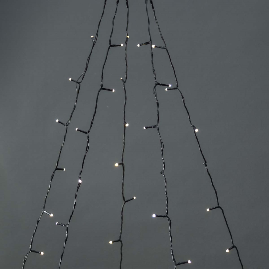 LED utomhus julgardin 200xLED/8 funktioner 5x7m IP65 Wi-Fi Tuya