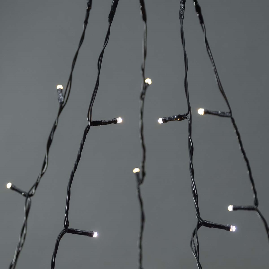 LED Utomhus julgardin 200xLED/8 funktioner 5x7m IP65 Wi-Fi Tuya varm till kall vit