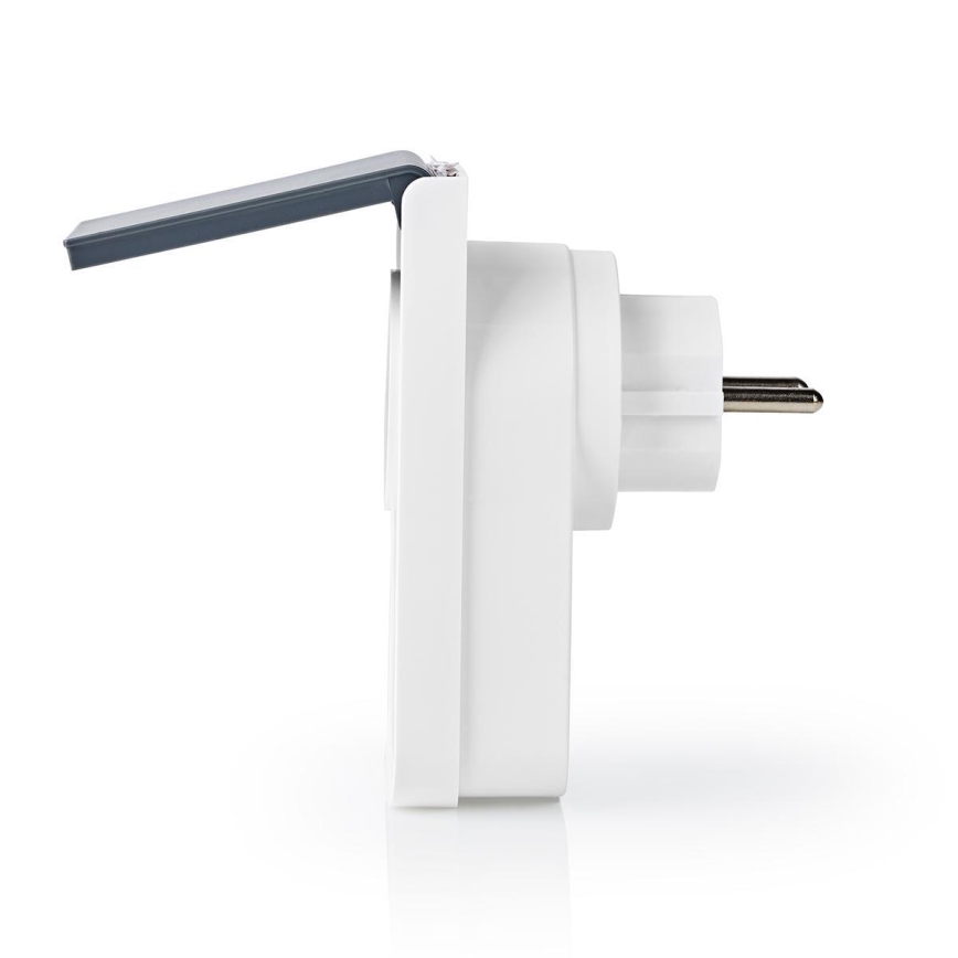 Smart utomhus uttag 3680W/230V/Typ F SCHUKO/16A Wi-Fi IP44