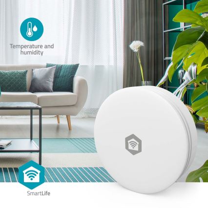 Intelligent luftkvalitetsmätare SmartLife Wi-Fi Tuya