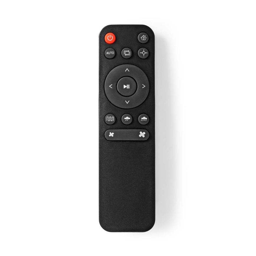 Smart robotdammsugare med mopp 28W/2500 mAh Wi-Fi svart + fjärrkontroll