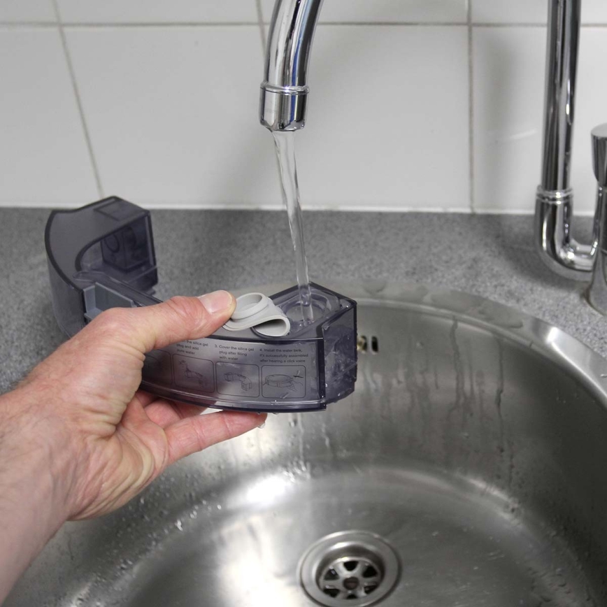 Smart robotdammsugare med mopp 28W/2500 mAh Wi-Fi svart + fjärrkontroll