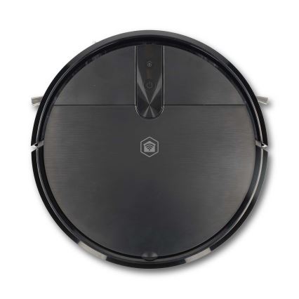 SmartLife robotdammsugare med mopp 2600 mAh, Wi‑Fi (Tuya), svart + fjärrkontroll