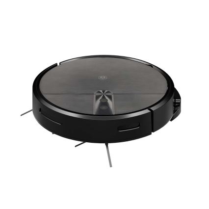 SmartLife robotdammsugare med mopp 2600 mAh, Wi‑Fi (Tuya), svart + fjärrkontroll