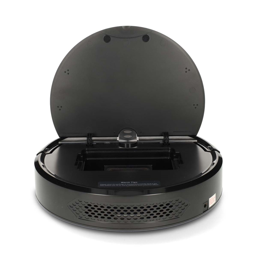 SmartLife robotdammsugare med mopp 2600 mAh, Wi‑Fi (Tuya), svart + fjärrkontroll