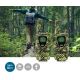 KIT 2x Walkie-talkie with LED-lampa 3xAAA range 8 km camouflage