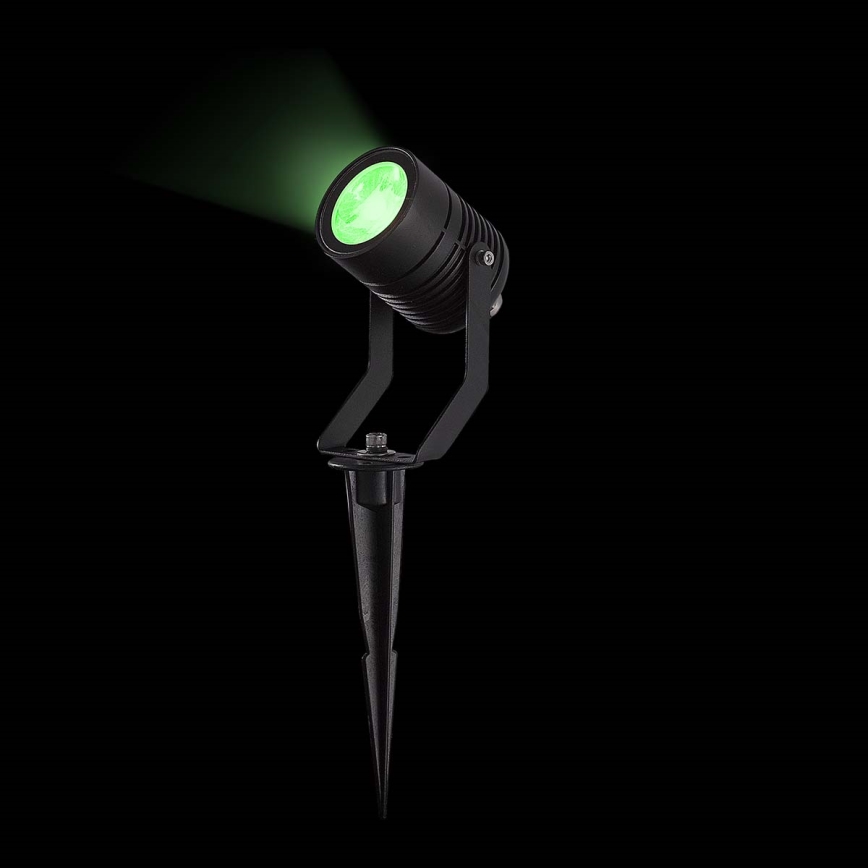 Set om 3 dimbara utomhuslampor LED RGBW SmartLife LED/3W/230V IP65 Wi-Fi Tuya svart