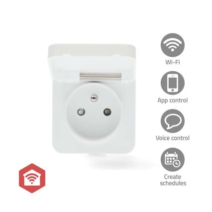 Smartuttag Smartlife 3680W/230V/ Typ E/16A Wi-Fi Tuya IP44