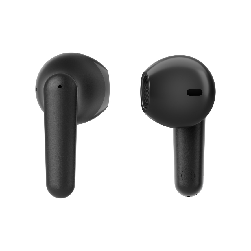 Niceboy Beans 4 POP - Trådlös earphones 200 mAh + 2x 30 mAh IPX4 svart