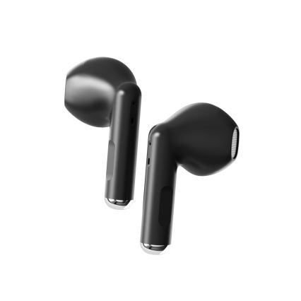 Niceboy Beans 4 - Trådlösa hörlurar 300 mAh + 2x 35 mAh IPX4 svart