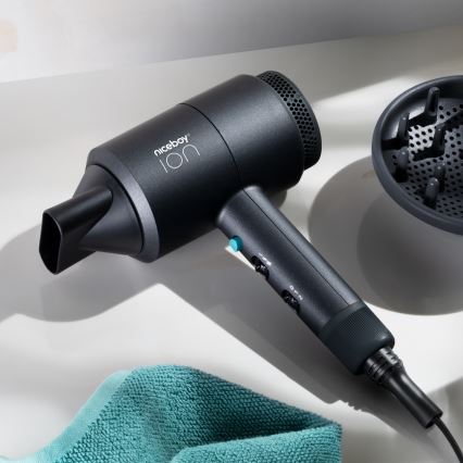 Niceboy ION AirSonic STAR - Hårfön 2100W/230V svart