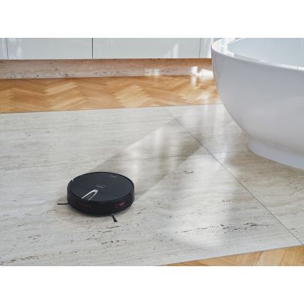 Niceboy ION Charles i4 - Smart robotdammsugare 2-i-1 4400 mAh Wi-Fi svart + fjärrkontroll