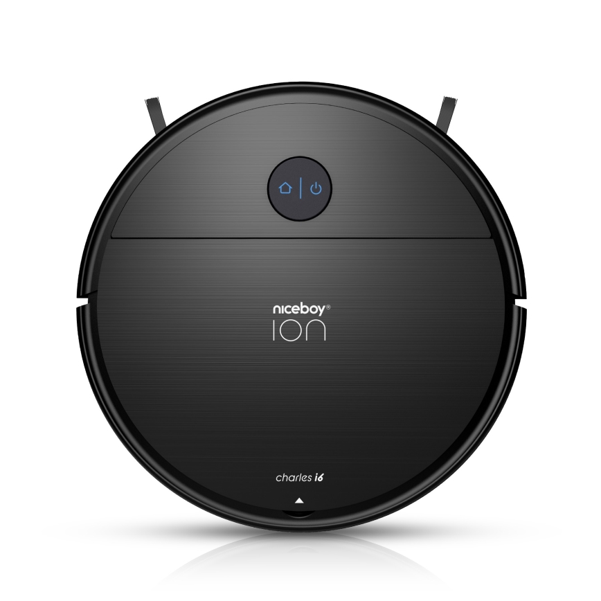 Niceboy ION Charles i6 - Smart robotdammsugare 2-i-1 2600 mAh Wi-Fi svart