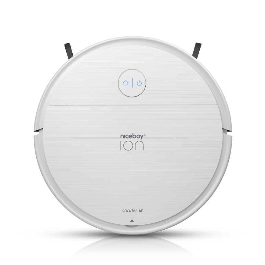 Niceboy ION Charles i6 - Smart robotdammsugare 2-i-1 2600 mAh Wi-Fi vit